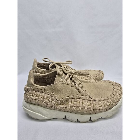 Nike AIR FOOTSCAPE WOVEN NM Khaki Size 8 Women's 917698-200 - Picture 4 of 11